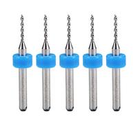 sourcing map PCB Taladros 1.2mm Tungsteno Carburo Rotativa Herramienta Joyería CNC Grabado Impreso Circuito Placa Micro Taladros 1/8 pulgada Mango 5uds