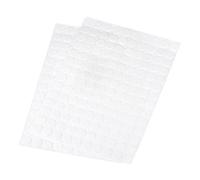 sourcing map Pegatina para Tapar Agujeros Tornillo, Tapa Tornillos de 12mm Diá Tapa Agujeros Mueble Autoadhesivas PVC para Mueble de Madera Gabinete Estante Armario, Blanco, 4 Hojas/560 Uds