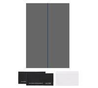 sourcing map Película polarizada, 12 x 8 pulgadas, hojas polarizadas adhesivas, filtro polarizador lineal con kit de limpieza, raspador para reparación de pantalla LCD, educación física, 90 grados