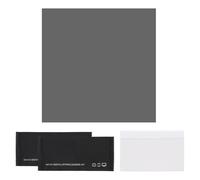 sourcing map Película polarizada, 150 x 150 mm, hojas polarizadas adhesivas universales, filtro polarizador lineal con kit de limpieza, raspador para reparación de pantalla LCD, educación física (150