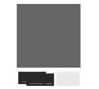 sourcing map Película polarizada, 250 x 250 mm, hojas polarizadas adhesivas universales, filtro polarizador lineal con kit de limpieza, raspador para reparación de pantalla LCD, educación física (250