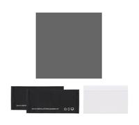 sourcing map Película polarizada, 4 x 4 pulgadas, adhesivo universal, polarizador, filtro polarizador lineal con kit de limpieza, raspador para reparación de pantalla LCD, educación física (100 x 100