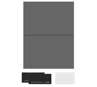 sourcing map Película polarizada, hojas polarizadas adhesivas de 12.9 pulgadas, filtro polarizador lineal con kit de limpieza raspador para reparación de pantalla LCD, educación física, 0 grados