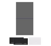 sourcing map Película polarizada, hojas polarizadas adhesivas de 6.5 pulgadas, filtro polarizador lineal con kit de limpieza raspador para reparación de pantalla LCD, educación física, 0 grados