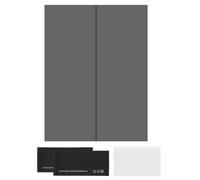 sourcing map Película polarizada, hojas polarizadas adhesivas de 7.9 pulgadas, filtro polarizador lineal con kit de limpieza raspador para reparación de pantalla LCD, educación física, 90 grados