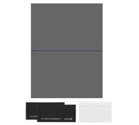 sourcing map Película polarizada, hojas polarizadas adhesivas de 7.9 pulgadas, filtro polarizador lineal con kit de limpieza raspador para reparación de pantalla LCD, educación física, 0 grados
