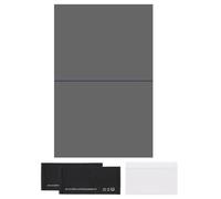 sourcing map Película polarizada, hojas polarizadas adhesivas de 7 pulgadas, filtro polarizador lineal con kit de limpieza raspador para reparación de pantalla LCD, educación física, 0 grados