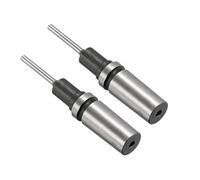 sourcing map - Perforadora de papel de 2,5 mm, herramienta de broca hueca de vástago cónico, para perforadora de agujero, 2 unidades