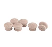 sourcing map Perilla Tirador De La Manija De Puerta 45mm De Diámetro Redonda Cajón De Armario Vitrina Armario De Madera 6Piezas