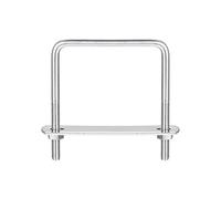 sourcing map Pernos en U Cuadrados, 67mm (2,64") de Ancho Interior, 80mm de Longitud, M6 Perno de Abrazadera en U de Acero Inoxidable 304 con Tuercas y Placas, para Remolque de Barco