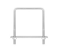 sourcing map Pernos en U Cuadrados, 72mm (2,83") de Ancho Interior, 100mm de Longitud, M6 Perno de Abrazadera en U de Acero Inoxidable 304 con Tuercas y Placas, para Remolque de Barco