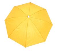 sourcing map Pesca en el Exterior con protección poliéster Gorro para Paraguas Amarillo