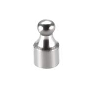 sourcing map Peso de calibración 1g M2 Acero cromado de precisión para balanzas digitales