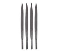 sourcing map piezas Neumático Semi-Circulares Limas Juego 5mm x 82mm Endurecido Rodamiento Acero Grueso Corte Dientes Manual Herramientas para Metal Madera Afilado