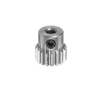 sourcing map Piñón Engranaje 3mm Interior Apertura 18T 0.5 Módulo Inoxidable Acero Espolón Diferencial Motor Engranaje RC Repuesto Piezas
