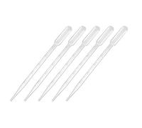 sourcing map Pipetas desechables de plástico de 5 ml, pipetas de transferencia graduadas transparentes, 205 mm de longitud, cuentagotas de líquido para laboratorio, 20 unidades