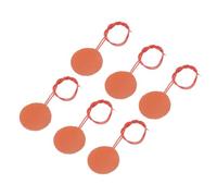 sourcing map Placa de Calentamiento de Silicona, Película Calentadora de 12V 5W, Placa de Calentamiento Flexible de 50 mm para Temperatura Constante, Paquete de 6