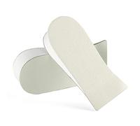 sourcing map Plantillas De Aumento De Altura Para Hombres Mujeres De Elevación De Talón De Cuero Zapatos Altos Almohadilla De Espuma Blanco Altura:3.5cm, 1 3/8"