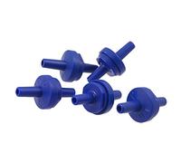 sourcing map Plástico Acuario no Retorno Bomba De Aire Válvula De Retención, 5 Piezas