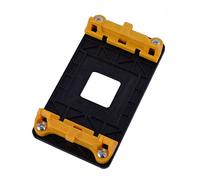 sourcing map Plástico AMD Ventilador Soporte del Soporte Base Amarilla para AM2 AM2 + AM3 AM3 + FM1 FM2 Enchufe