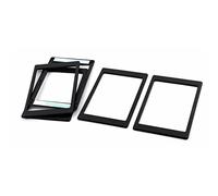 sourcing map Plástico Equipo de 7 mm a 9,5 mm Frame HDD Disco Duro SSD Engrosamiento Negro del cojín 5pcs