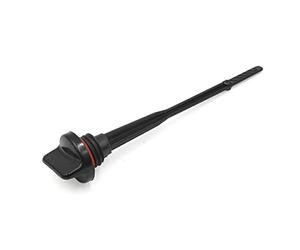 sourcing map Plástico Negro Varilla Graduada de Nivel Aceite Medidor del Motor para Motocicleta 15cm Longitud