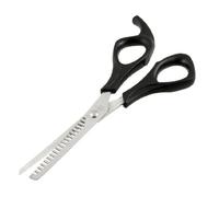 sourcing map Plástico Wraped Mango Tijeras De Pelo Adelgazamiento 16cm Largo