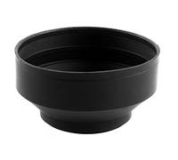 sourcing map Plegable 3-Plataformas de 62 mm con Tornillo de Goma Suave Parasol de Objetivo para cáMar* de Fotos