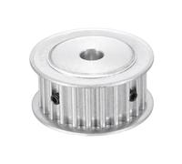 sourcing map Polea de correa de distribución, 5 m, 22 dientes, 8 mm, diámetro de 5/16 pulgadas, engranaje de polea de rueda síncrona de aleación de aluminio para impresoras 3D, máquinas CNC, color