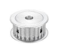 sourcing map Polea de correa de distribución, 5 m, 24 dientes, 9 mm, diámetro de 3/8 pulgadas, aleación de aluminio, engranajes de polea de rueda síncrona para impresoras 3D, máquinas CNC, color