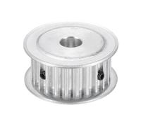 sourcing map Polea de correa de distribución, 5 m, 26 dientes, 10 mm, 25/64 pulgadas, aleación de aluminio, engranajes de polea de rueda síncrona, para impresoras 3D, máquinas CNC, industria, color