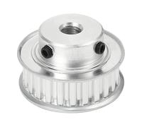 sourcing map Polea Sincrónica para 11mm Correa De Distribución 24 Dientes Agujero 10mm de Diámetro Tipo XL Aluminio