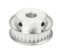 sourcing map Polea Sincrónica para 11mm Correa De Distribución 30 Dientes Agujero 12mm de Diámetro Tipo XL Aluminio