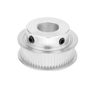 sourcing map Polea Tensora De La Correa De Distribución Rueda Síncrono 60 Dientes De Aluminio De 15mm De Diámetro 11mm