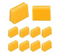 sourcing map Pomos universales para atenuador, tapas de atenuador de mezclador, potenciómetro deslizante, plástico de repuesto para consola mezcladora de controlador de DJ, paquete de 10