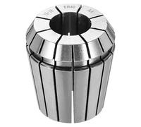 sourcing map Portabrocas de resorte ER40 de 19 mm 65 Mn de acero de resorte de precisión para grabado CNC, herramienta de torno de fresado