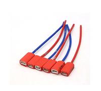 sourcing map portalámparas Faro Delantero Conector H1 portalámparas Toma Cableado Cerámica
