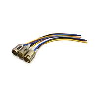 sourcing map Portalámparas para Luz Trasera De Moto Conector Precableado