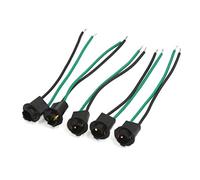 sourcing map portalámparas T10 168 194 W5W Luz Socket portalámparas Conector Base Enchufe 18mm