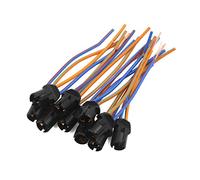 sourcing map Portalámparas T10 Cableado Para Luz Led 10 Piezas