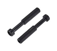 sourcing map Presione Para Conectar Accesorios, Tapa Estilo Neumático Obturador Tapones, Para 4mm Interior Diámetro Aire Manguera Tubo Tubería, Plástico, Negro, Paquete de 20