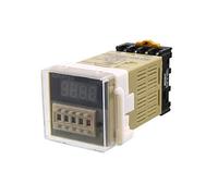 sourcing map Programable Digital Counter relé 1-9999 AC/DC 24V 50 / 60Hz DH48J-8