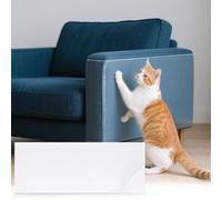sourcing map Protector de muebles antiarañazos, 12 hojas de 14 x 6 pulgadas, protector de sofá adhesivo de una sola cara contra garras de gato, protectores transparentes contra arañazos de gatos para