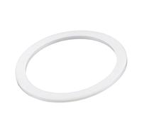 sourcing map PTFE Planas Arandelas 55mm OD 45mm ID 2mm Grosor 2 Pulgadas Orificio Brida Junta, Blanco Paquete de 20