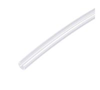 sourcing map PTFE Tubería Manguera Alta Temperatura Tubo Tubería Multifuncional Aislante 9mm ID x 11mm OD x 4.92pies Transparente