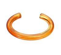 sourcing map Pulsera de acrílico de estilo fino para mujer, pulsera de resina acrílica, pulsera de acetato de moda, talla única, Acrílico, No es una piedra preciosa