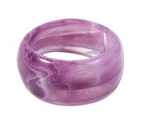 sourcing map Pulseras gruesas de acrílico para mujer, pulsera de resina acrílica, brazalete de acetato de declaración, pulseras de moda, talla única, Acrílico, No es una piedra preciosa