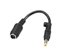 sourcing map Punta Adaptador Convertidor 7.4x5.0mm a 4.8x1.7mm 3A 13cm DC Alimentación Conector