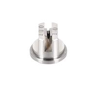 sourcing map Punta de Spray de Ventilador Plano, Boquilla de Acero Inoxidable de 110 Grados (2mm de diámetro de Orificio)