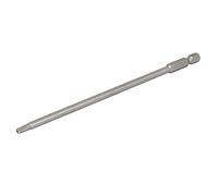 sourcing map Punta destornillador de seguridad Torx magnética T20 de sourcingmap®, vástago de 6,35 mm, 150 mm de largo